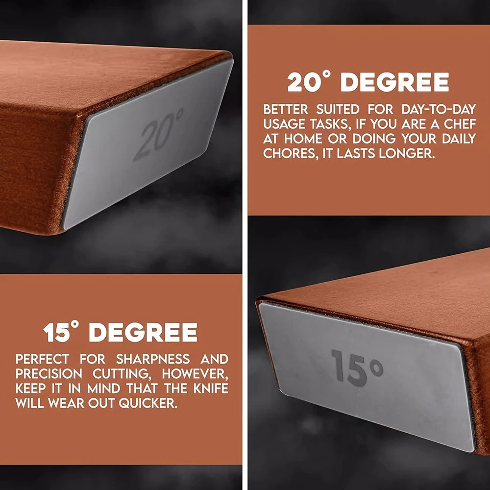 Rolling Knife Sharpener Double Sided Diamond Sharpening Stone