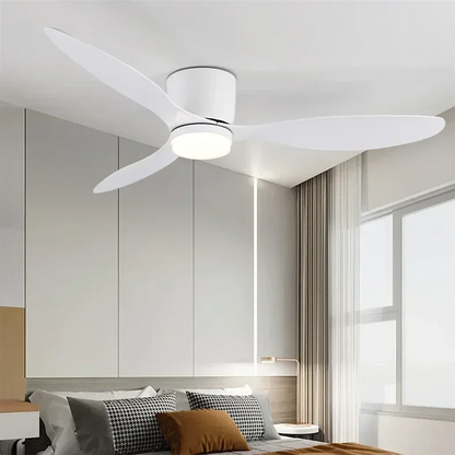 Modern LED Ceiling Fan Lights, Low Floor Decorative Lights