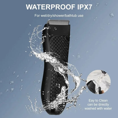 Body Hair Trimmer for Men Electric Groin Hair Trimmer