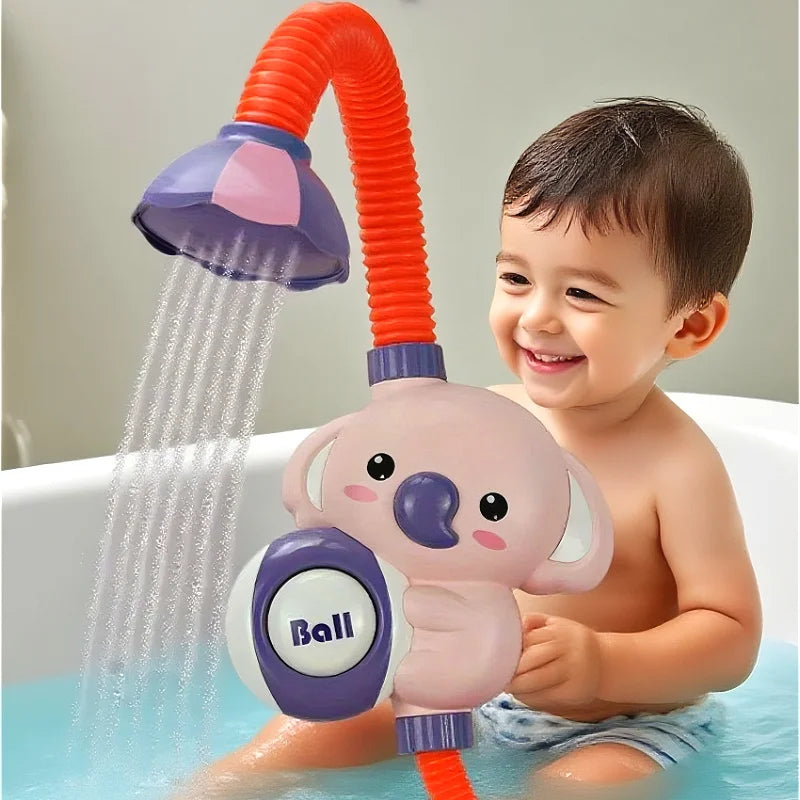 1Set Cartoon Cute Little Elephant Electric Shower