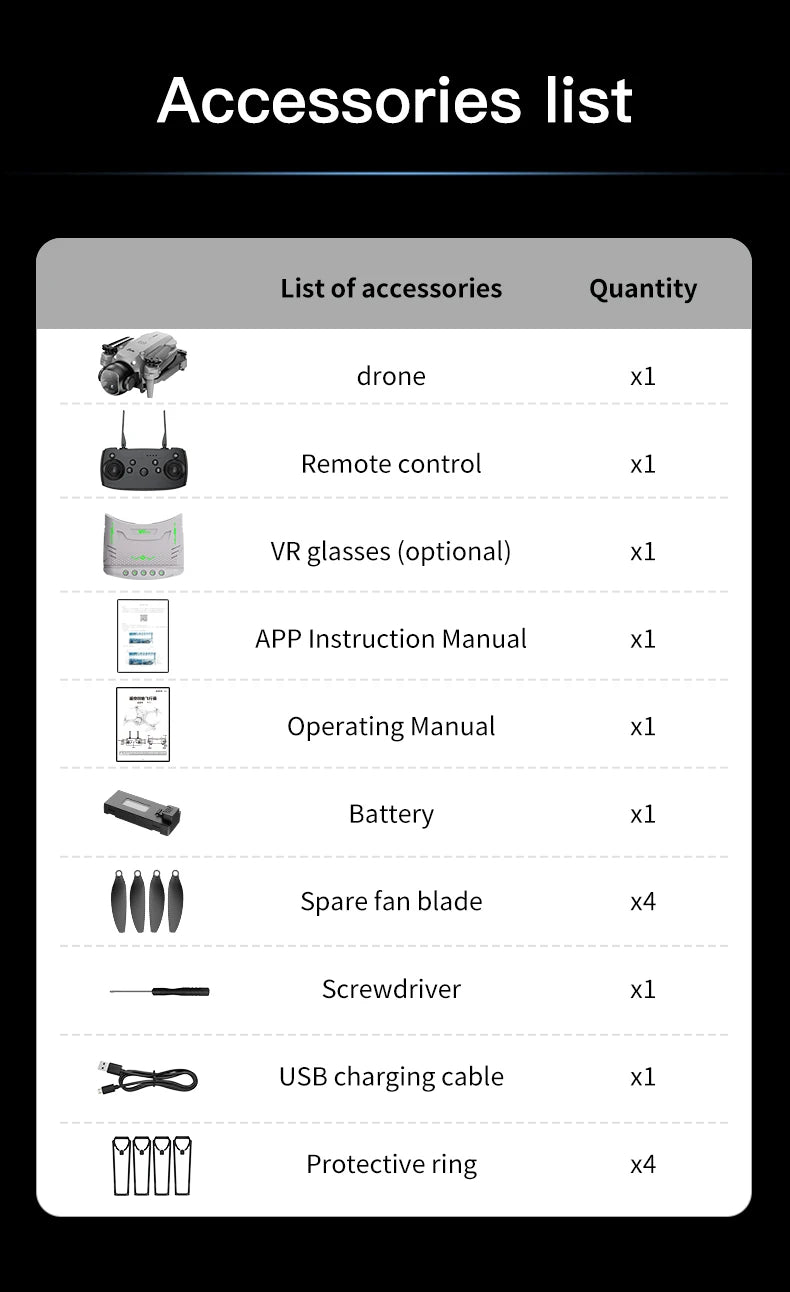Upgrade E4 Drone 8K HD Dual Camera Professional Aerial