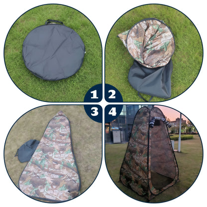 Pop-Up Portable Privacy Tent Outdoor Shower Tent