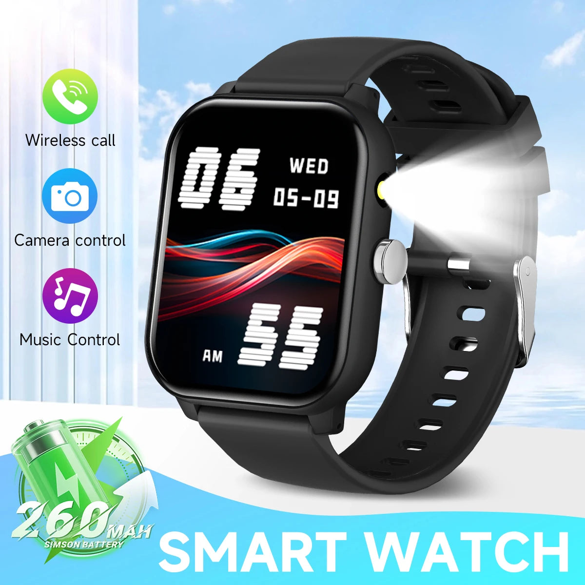 New Game Smart Watch 1.83'' Bluetooth Call Sports Mode