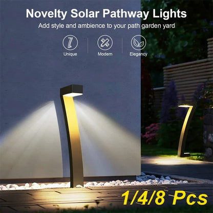 LED Solar Lawn Lamps IP65 Waterproof Garden Lights