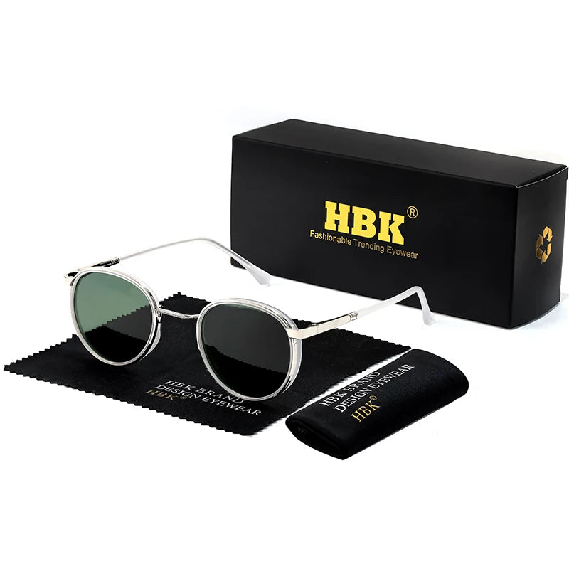 HBK Trendy and Avant-Garde Men's Polarized Sunglasses