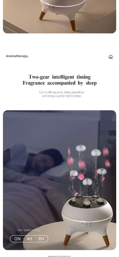 Dynamic Jellyfish Air Humidifier Essential Oil Diffuser