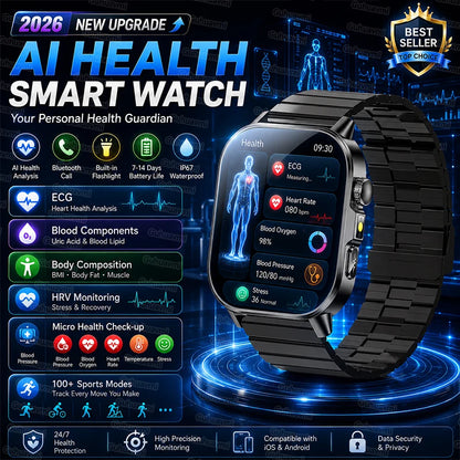 New ECG+PPG Smart Healthy Diagnosis Surveillance For Men