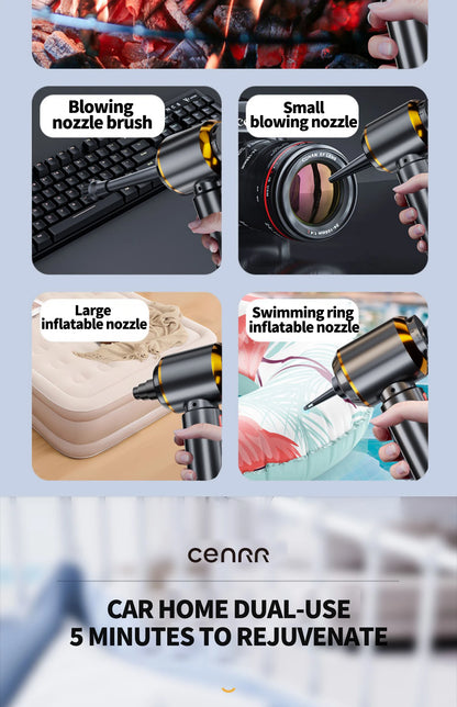 CENRR 998000PA Car Vacuum Cleaner Strong Suction