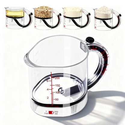 Adjustable Measuring Cup Multi-Functional Measuring Cup