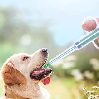Pet Medicine Feeder Dispenser Cat Tablet Syringe Feeder