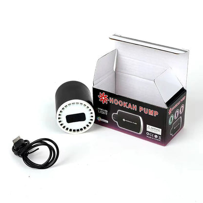Electric Shisha Hookah Starter Pump USB Charging LED Lights
