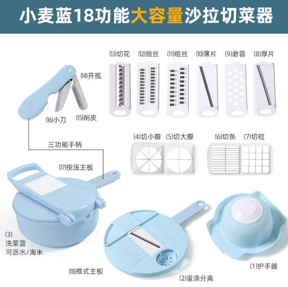 Multifunctional Vegetable Grater Slicer Kitchen Gadget
