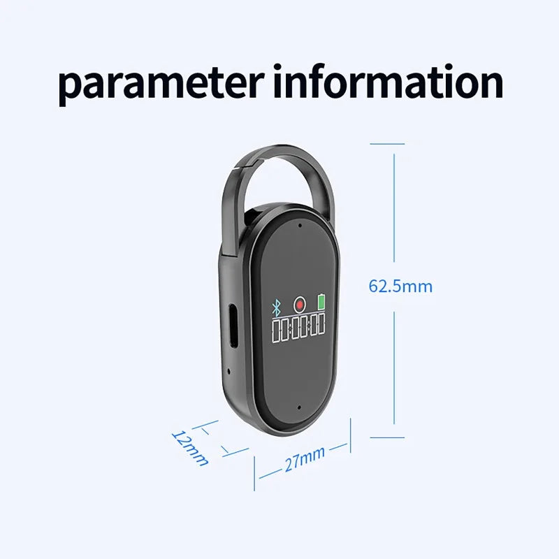 AI Voice Recorder Dictaphone with Real-Time Transcription