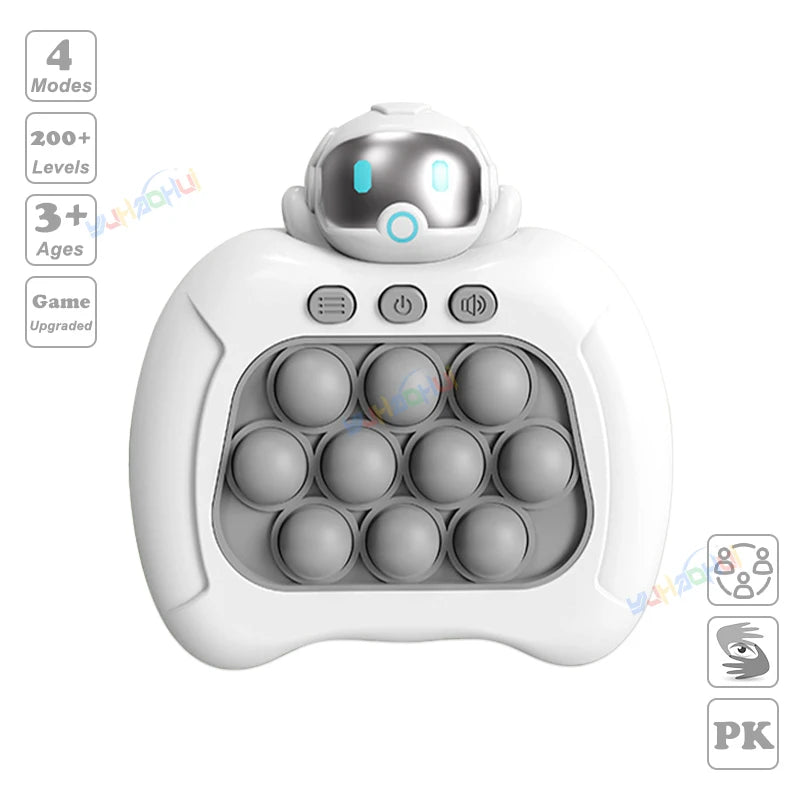 Electronic Pop Light Up Game Handle Toys for Children