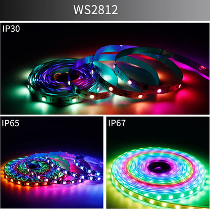 WS2811 WS2812B WS2815 WS2815 RGB LED Strip Tape Light