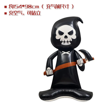 Halloween Inflatable Ghost Tree Balloons Pumpkins Mummy Miko