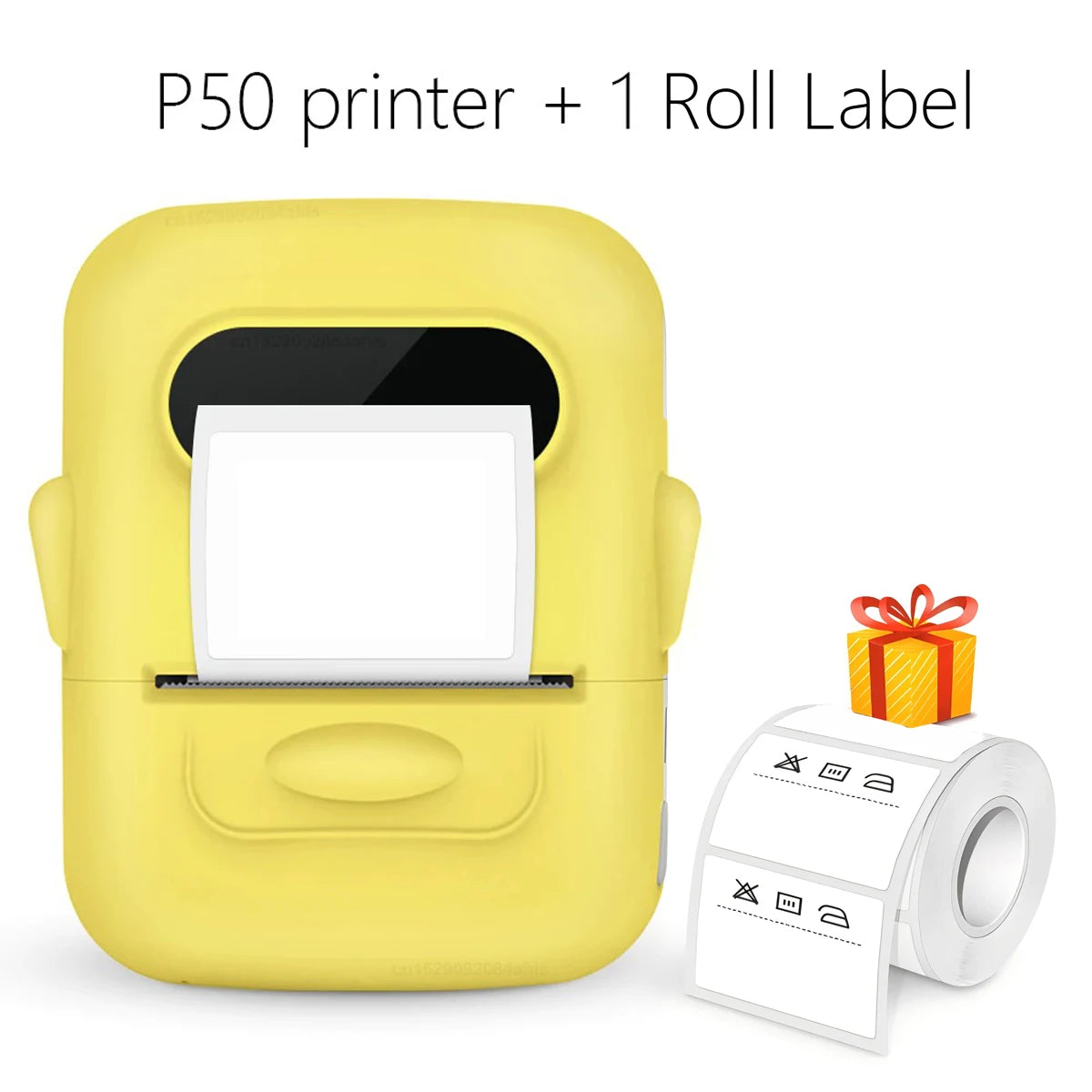 Thermal Label Printer P50 Portable Bluetooth Wireless