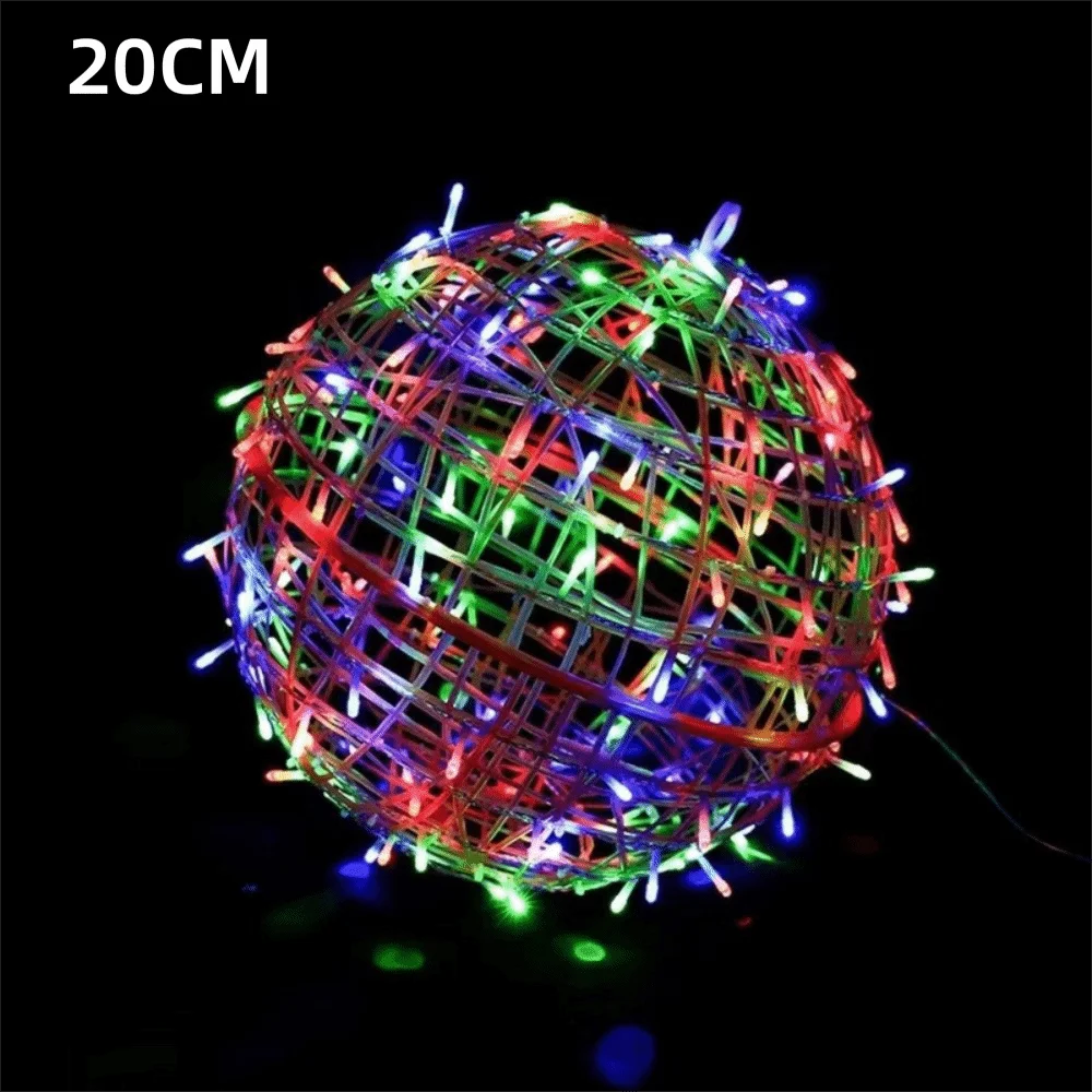 New 20/28CM Festoon Rattan Ball Light Rattan Ball