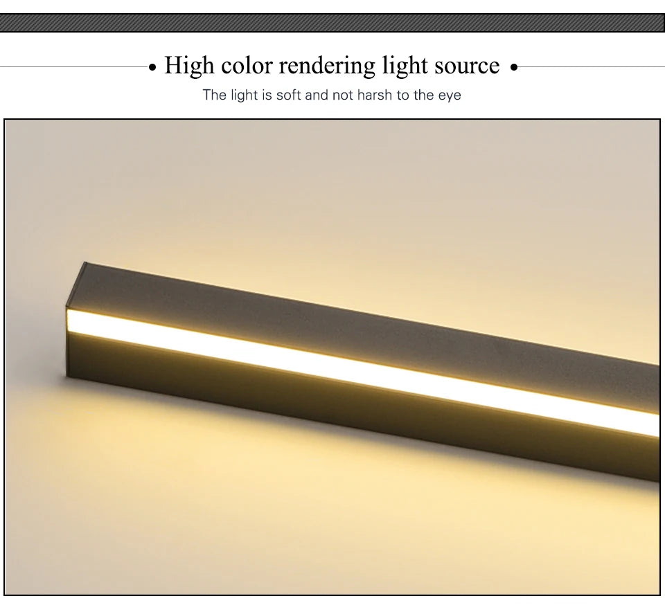 LED Lighting Wall Lamp IP65 Garden AC Long Wall Light