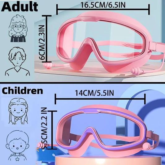 Adults Outdoor Water Sports Swim Goggles Soft Padded