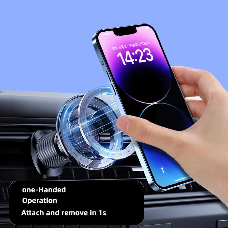 Magsafe Car Mount Magnetic Phone Holder for Car Air Vent