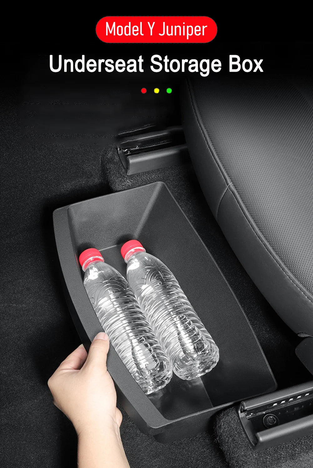 Under Seat Storage Box Organizer for Tesla Model
