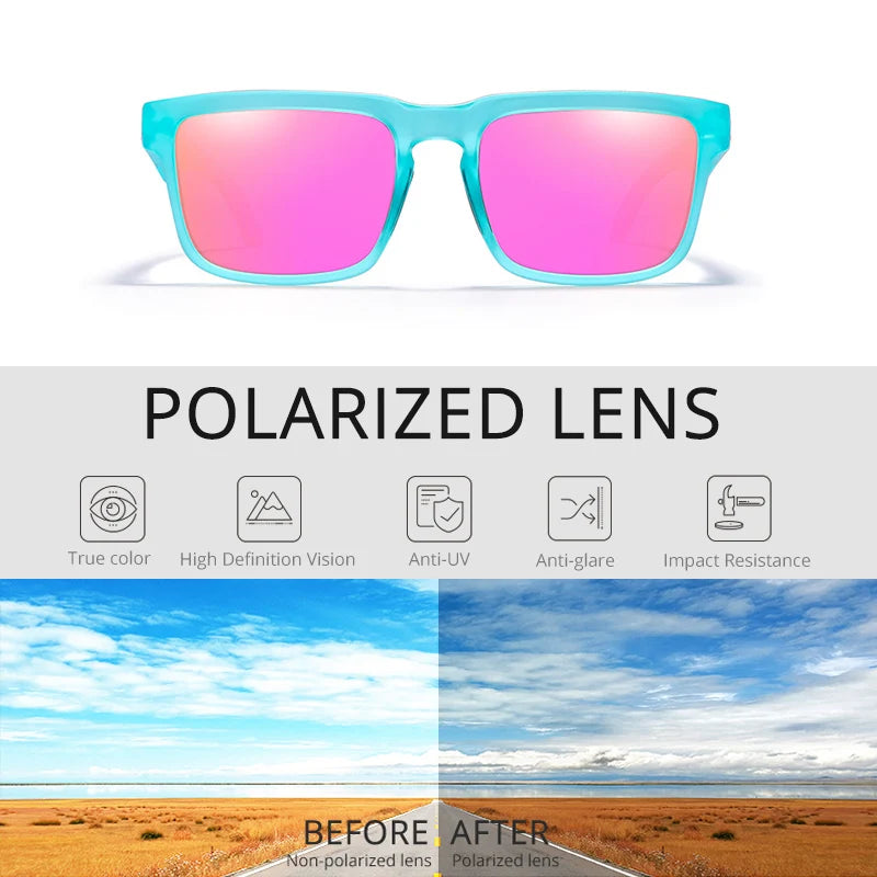 Kdeam Polarized Sunglasses for Men Women Eyewear