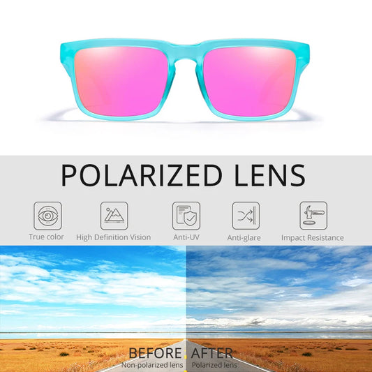 Kdeam Polarized Sunglasses for Men Women Eyewear