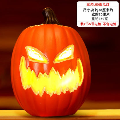 1Pc Decorative Pumpkin Halloween Props Lantern