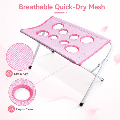 Pet Grooming Hammock Stand Foldable Cat Dog Bathing Rack
