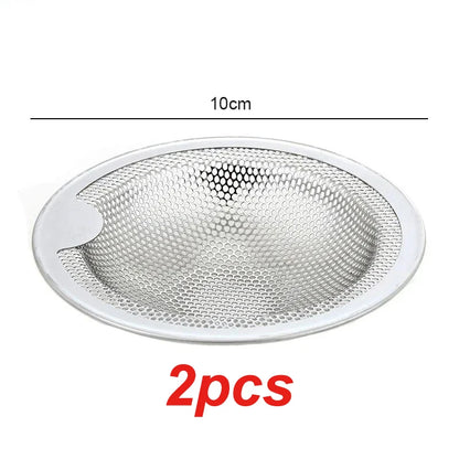 Kitchen Sink Stainless Steel Filter Sewer Mesh Strainers