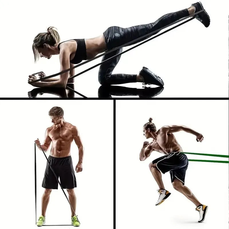 Latex TPE Resistance Band Yoga Fitness Tension Band