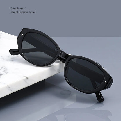 Small Frame Cat Eye Sunglasses for Women Ladies Brand Designer