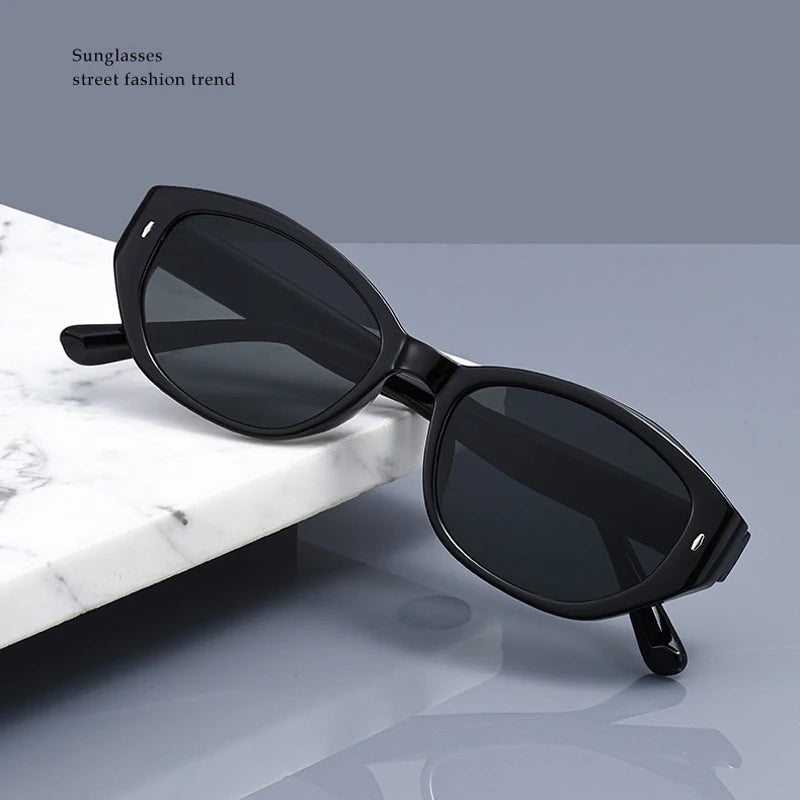 Small Frame Cat Eye Sunglasses for Women Ladies Brand Designer