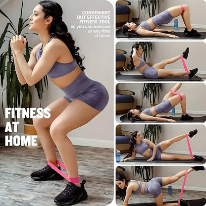 Yoga Resistance Band Squats Durable