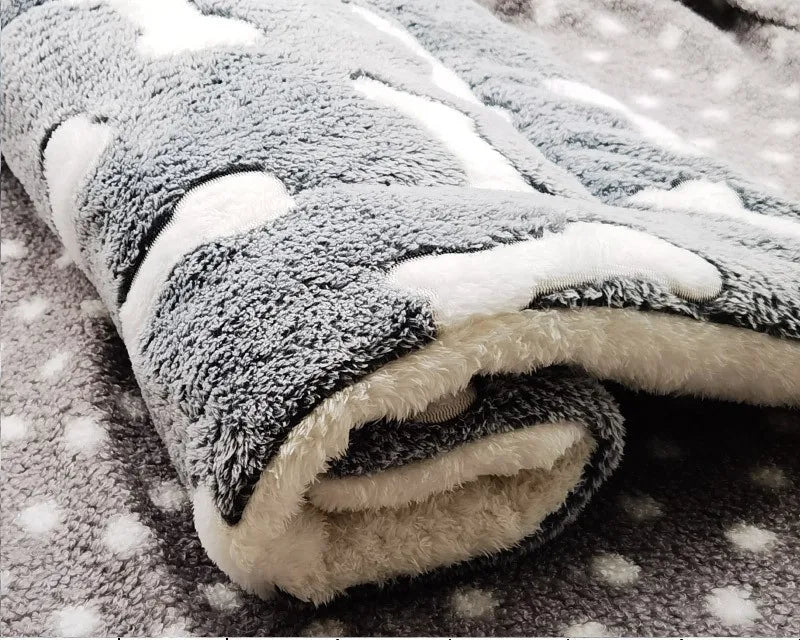 Thicken Flannel Mat Pet Beds Mats Dog Bed Sleeping Mat
