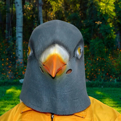 Pigeon Mask Funny Animal Cosplay Costume Latex Head Mask Halloween