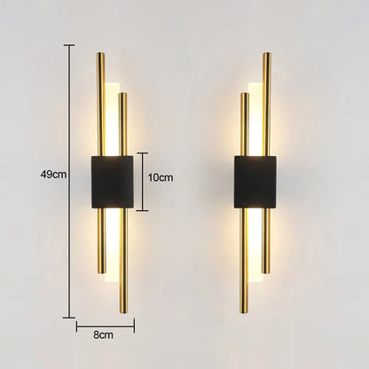 Nordic LED Wall Lamp Indoor Lighting Bedroom Bedside
