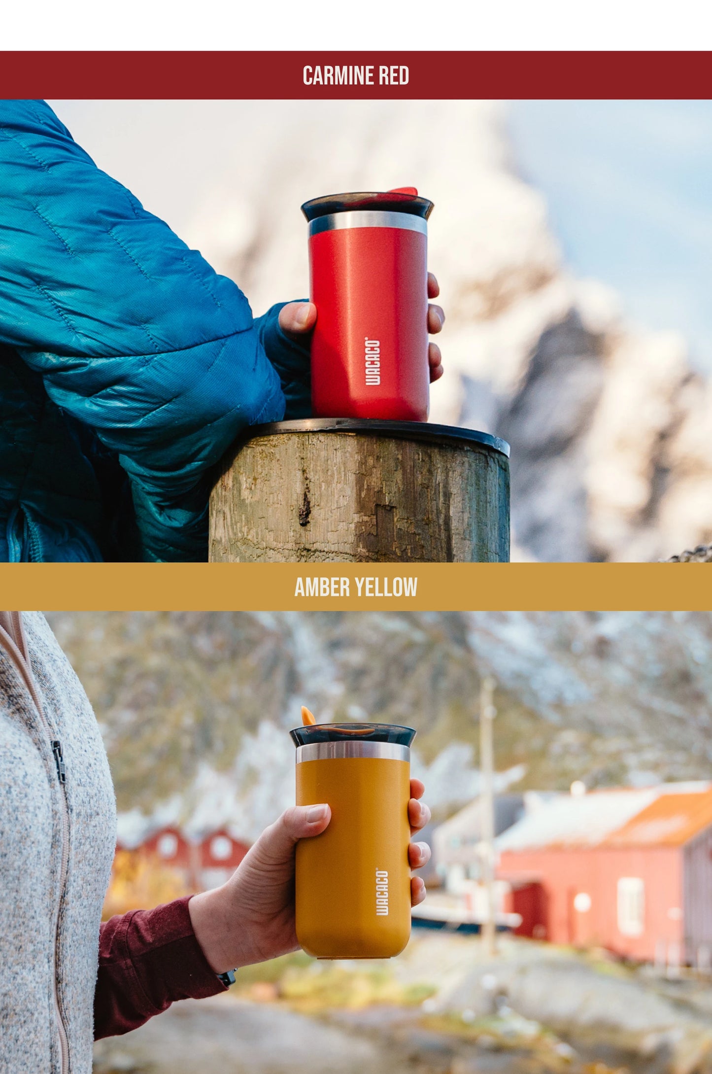 Vacuum Insulated Coffee Mug, Double-wall Stainless Steel