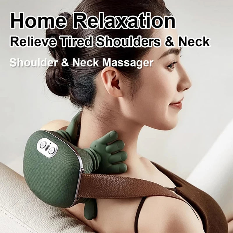 Bionic Neck Shoulder Massager N7 Kneading Massager Shawl