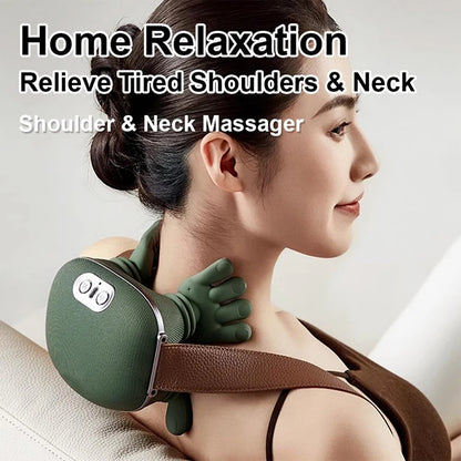 Bionic Neck Shoulder Massager N7 Kneading Massager Shawl