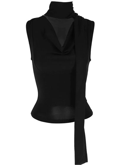 Women's Sexy Sleeveless V-Neck Solid Tank Top Fashion Streetwear