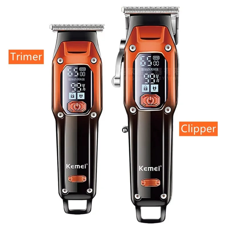 Original Kemei Barber Hair Trimmer Professional For Men