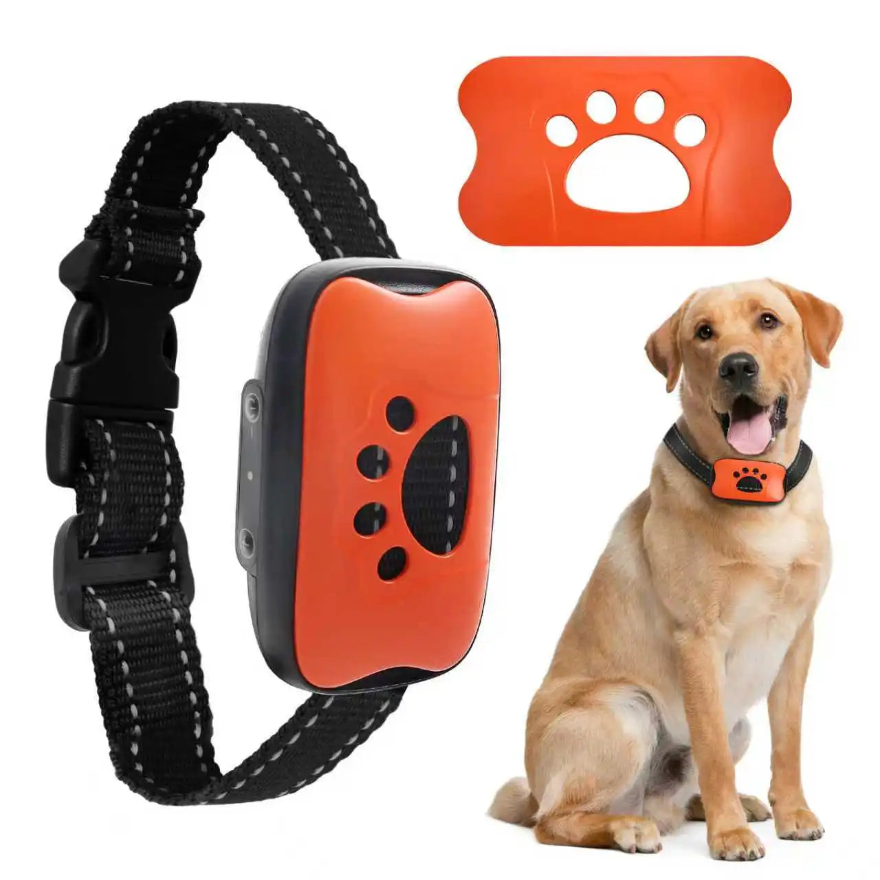 Pet Anti Barking Device USB Rechargeable Training Collar