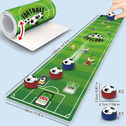 Soccer Curling Board Game - Children Interactive Social Fun Toy