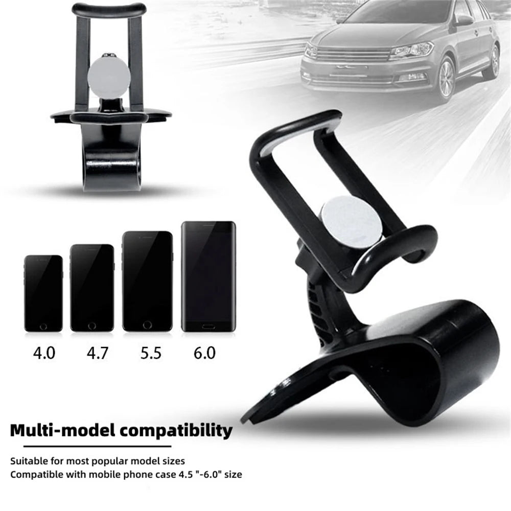 Universal Car Phone Holder Stand Dashboard Car Clip Mount
