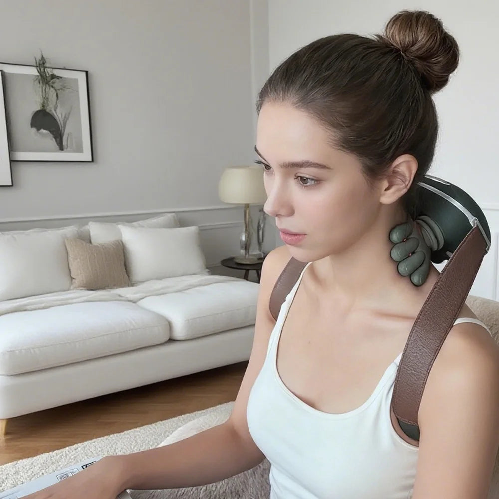 Bionic Neck Shoulder Massager N7 Kneading Massager Shawl