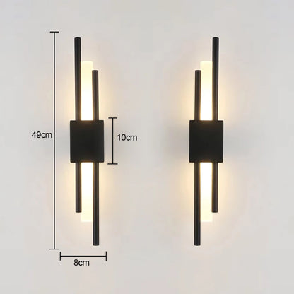 Nordic LED Wall Lamp Indoor Lighting Bedroom Bedside