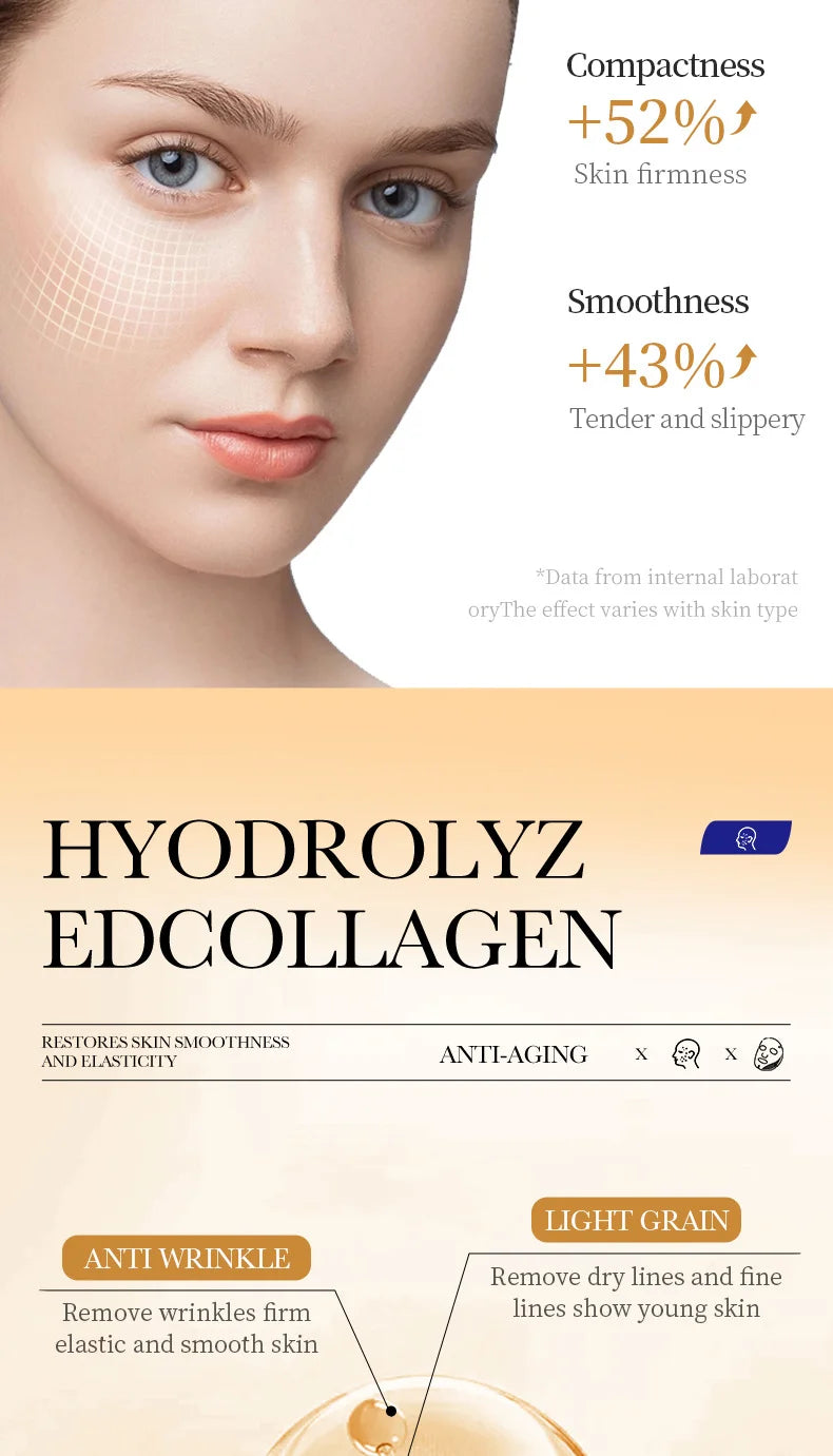Collagen Anti Wrinkle Facial Mask Anti Aging Fade Fine Lines