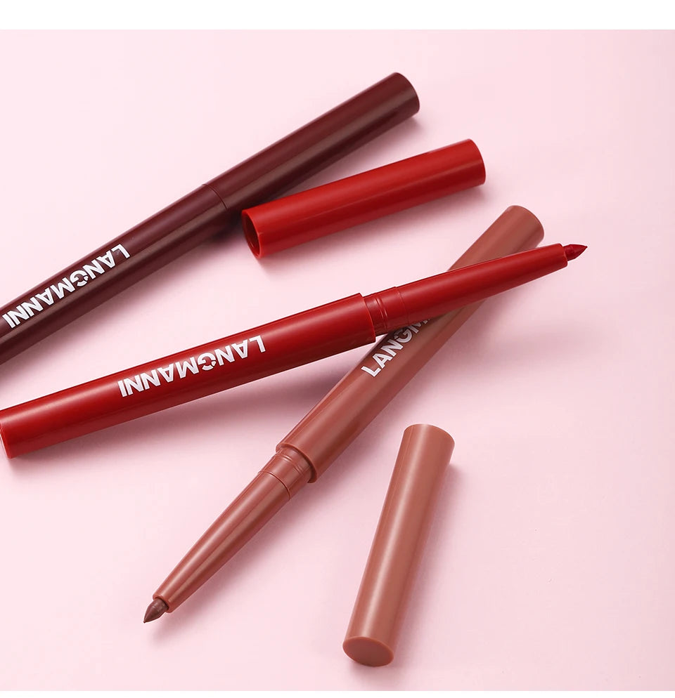 Integrated waterproof lipliner lipstick set